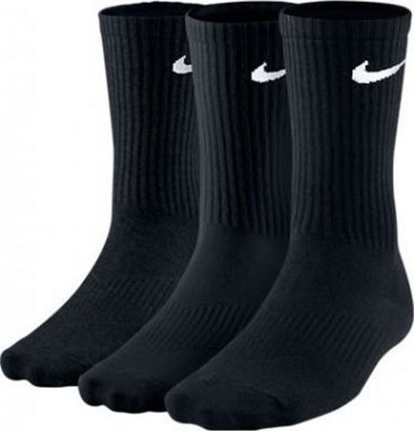 Nike Skarpety Nike Lightweight Crew 3pak kolor czarny, roz. L (SX4704-001)