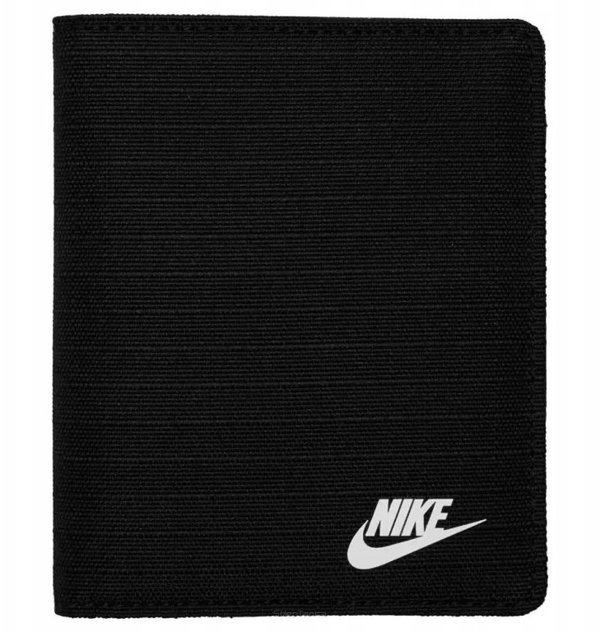 Nike Portfel Club Fold Wallet Ανδρικό Πορτοφόλι - Μαύρο