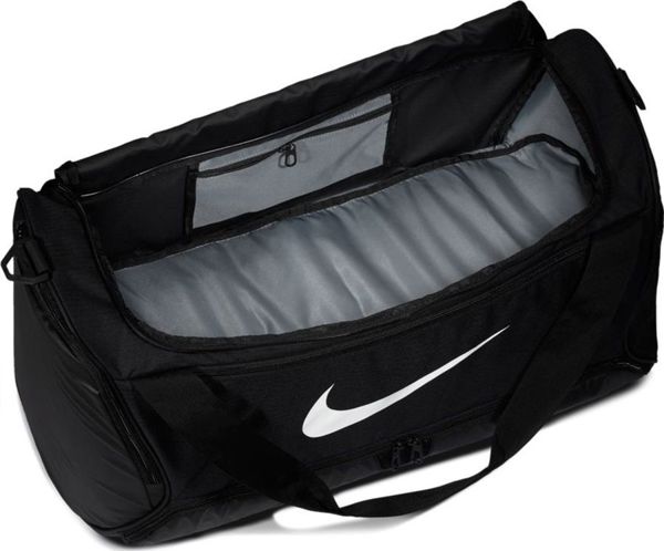 Nike Brasilia Duffel Αθλητική Τσάντα Μαύρη (BA5955-010)