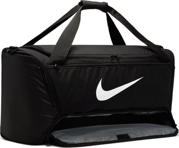 Nike Brasilia Duffel Αθλητική Τσάντα Μαύρη (BA5955-010)