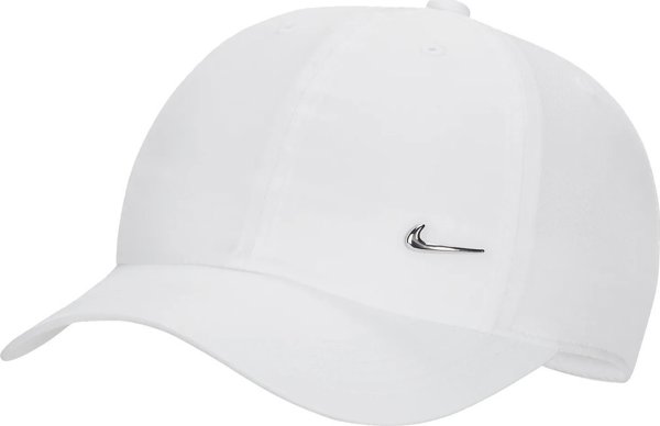 Nike Καπέλο Μπείζμπολ NIKE Dri-FIT Club Παιδικό Μεταλλικό Λογότυπο Swoosh Λευκό