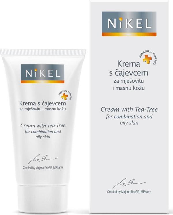 Nikel Κρέμα για ακνεϊκό δέρμα με Πράσινο Τσάι, 50ml