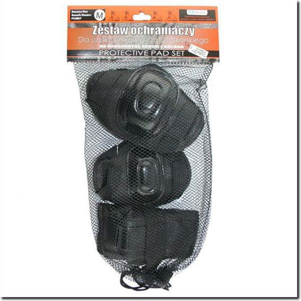 Nils Extreme H108 μέγεθος XS Μαύρο σετ προστατευτικών (16-2-251)