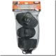 Nils Extreme H108 μέγεθος XS Μαύρο σετ προστατευτικών (16-2-251)