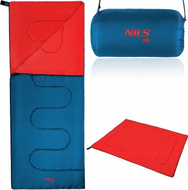 Nils Extreme NC2002 υπνόσακος μπλε-κόκκινος NILS CAMP