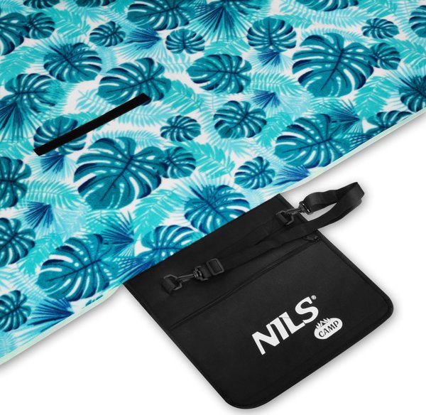 Nils Κουβέρτα Πικνίκ Παραλίας 200x200 cm, Αδιάβροχη Ταξιδιού