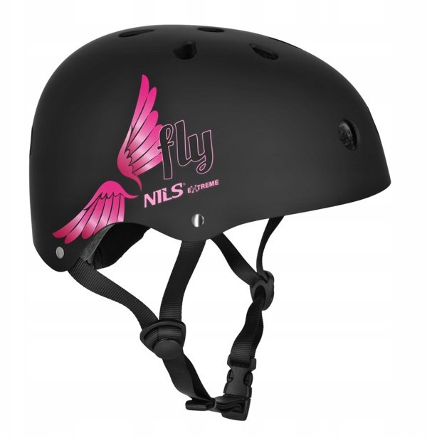 Κράνος Nils Extreme MTW001 Fly Ροζ Μέγεθος M (55-58cm)