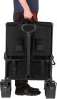 Nils Extreme NC2607 Τουριστικό Καρότσι Μεταφοράς XXL 160L, Μαύρο-Πορτοκαλί