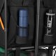 Nils Extreme NC2607 Τουριστικό Καρότσι Μεταφοράς XXL 160L, Μαύρο-Πορτοκαλί