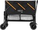Nils Extreme NC2607 Τουριστικό Καρότσι Μεταφοράς XXL 160L, Μαύρο-Πορτοκαλί