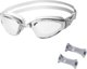 Nils Extreme NQG180MAF Γυαλιά Κολύμβησης, Γκρι, Anti-Fog & UV Protection