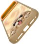 Nimmy Futerał Big Eyed Lying Teddy Poodle kompatybilny z MagSafe do iPhone 18 Pro/17 Pro brązowy