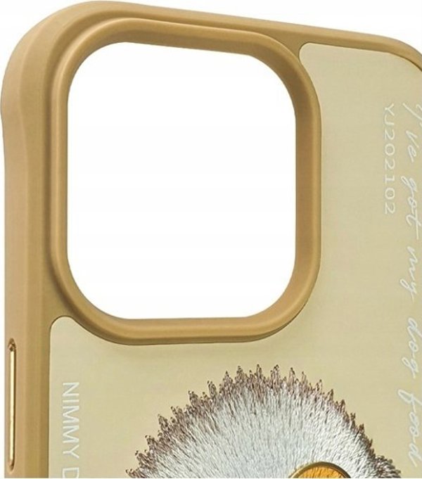 Θήκη Nimmy iPhone 15 Pro 6.1" χακί Γυαλιά Cool Dog