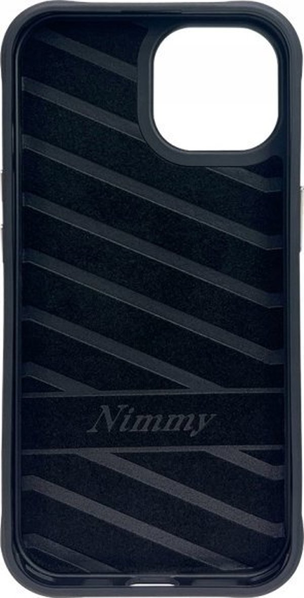 Nimmy θήκη iPhone 15 6.1" μαύρο/μαύρο Γυαλιά Cool Cat