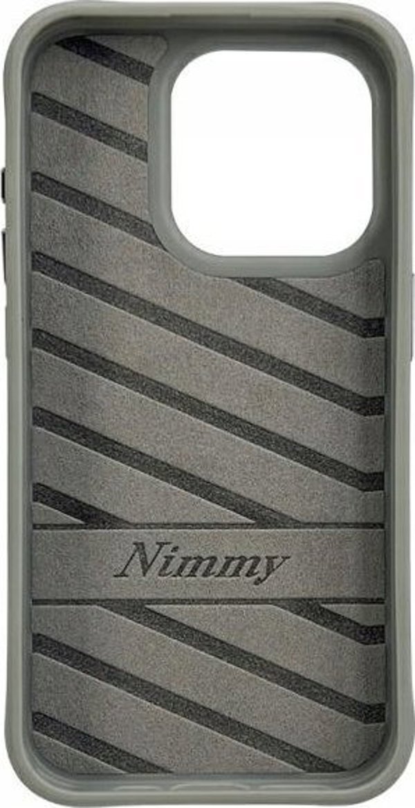 Θήκη Nimmy iPhone 15 Pro Max 6.7" γκρι Cool&Cute 2.0 Bear
