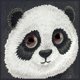 Nimmy θήκη iPhone 15 Pro 6.1" μαύρο/μαύρο Big Eyed Pet 2.0 Panda
