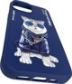 Θήκη Nimmy iPhone 15 6.1" μπλε/μπλε Γυαλιά Cool Cat