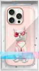 Nimmy iPhone 16 Pro 6.3" Θήκη Ροζ Γυαλιά Cool Cat