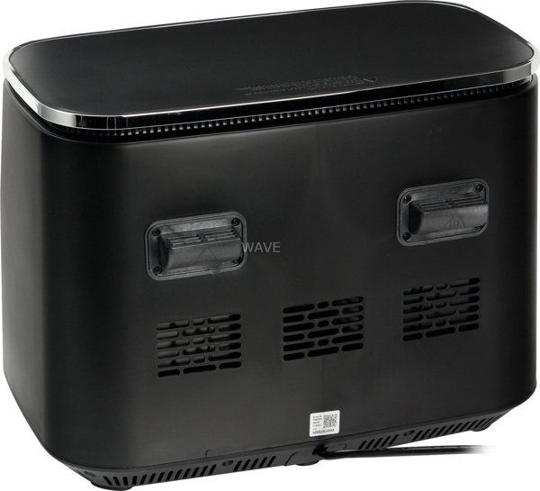 Ninja Foodi MAX dviejų zonų gruzdintuvė AF400EU, 9,5 l, Juoda