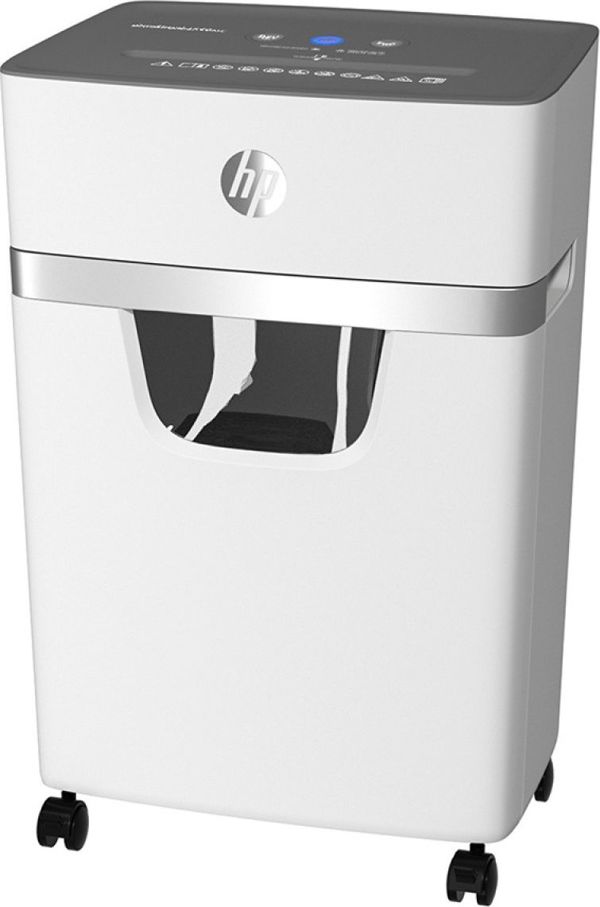 HP OneShred 10MC Καταστροφέας Εγγράφων Micro-Cut P-5, Τεμαχισμός 10 Φύλλων, 2x15mm