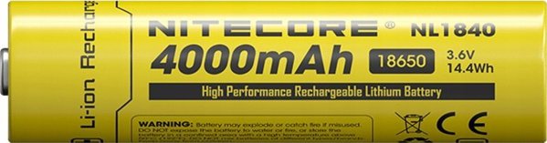 Nitecore Akumulator 18650 4000mAh