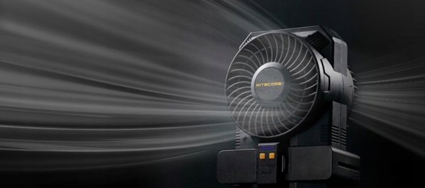 Nitecore Wentylator Studyjny Dmuchawa Wiatrak do Fotografii Video VLOG Nitecore CW30