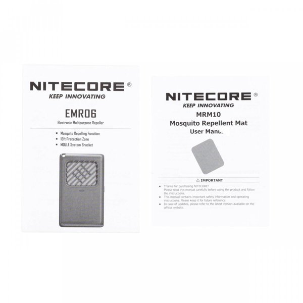 Nitecore Απωθητικό κουνουπιών Nitecore EMR06 σε χρώμα άμμου
