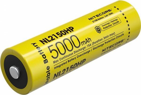 Nitecore Επαναφορτιζόμενη Μπαταρία 21700 5000mAh 1 τεμ.