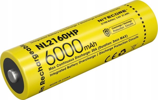 Nitecore Nitecore Akumulator 21700 6000mAh High Performance