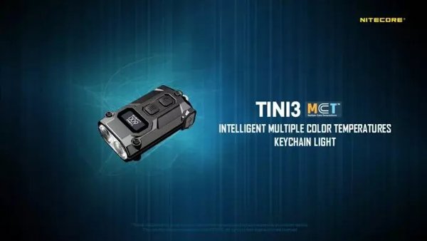 Nitecore Latarka TINI3 600lm Gray