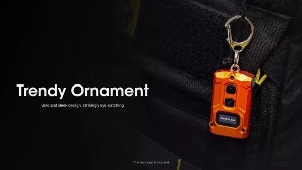 Nitecore TINI3 Επαναφορτιζόμενος Φακός Μπρελόκ 600 Lumens Γκρι