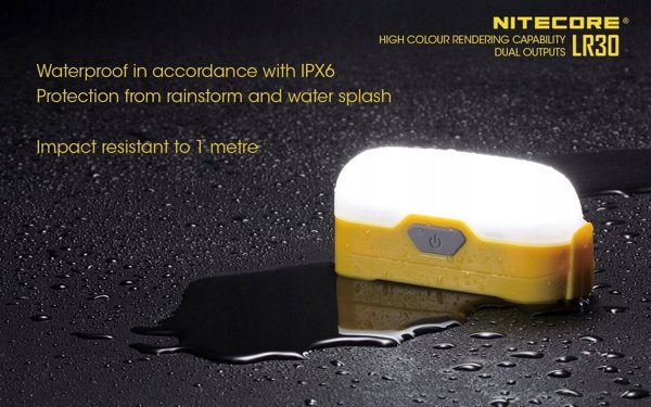Nitecore Nitecore Lampka kempingowa LR30 zielona 205lm