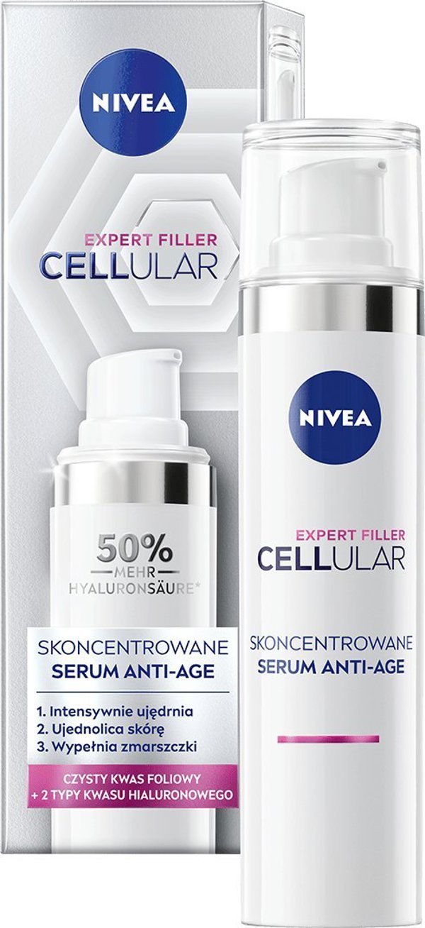 Nivea Cellular Expert Filler Συμπυκνωμένος ορός αντιγήρανσης 40ml