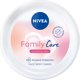 Nivea Family Care Ελαφριά Ενυδατική Κρέμα για Πρόσωπο, Σώμα & Χέρια, για Ευαίσθητο Δέρμα, 450ml