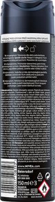 NIVEA MEN Black & White Invisible Αντιιδρωτικό Σπρέι Original 150ml
