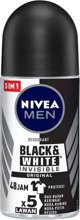 NIVEA MEN Αντιιδρωτικό αποσμητικό σε ραβδί Black & White Invisible Original 50 ml
