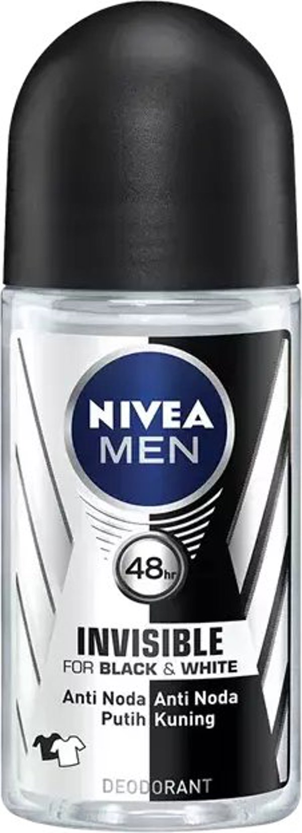 NIVEA MEN Αντιιδρωτικό αποσμητικό σε ραβδί Black & White Invisible Original 50 ml