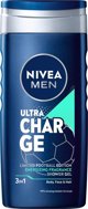 Nivea NIVEA MEN Τζελ για ντους 3σε1 Ultra Charge 250 ml - περιορισμένη έκδοση