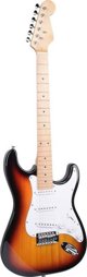 NN EG SET SB zestaw gitarowy gitara elektryczna stratocaster
