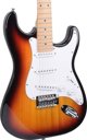 NN EG SET SB zestaw gitarowy gitara elektryczna stratocaster