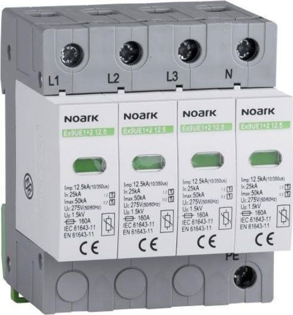 Noark Ogr Przep Typ I+II 275 V AC 12,5 kA