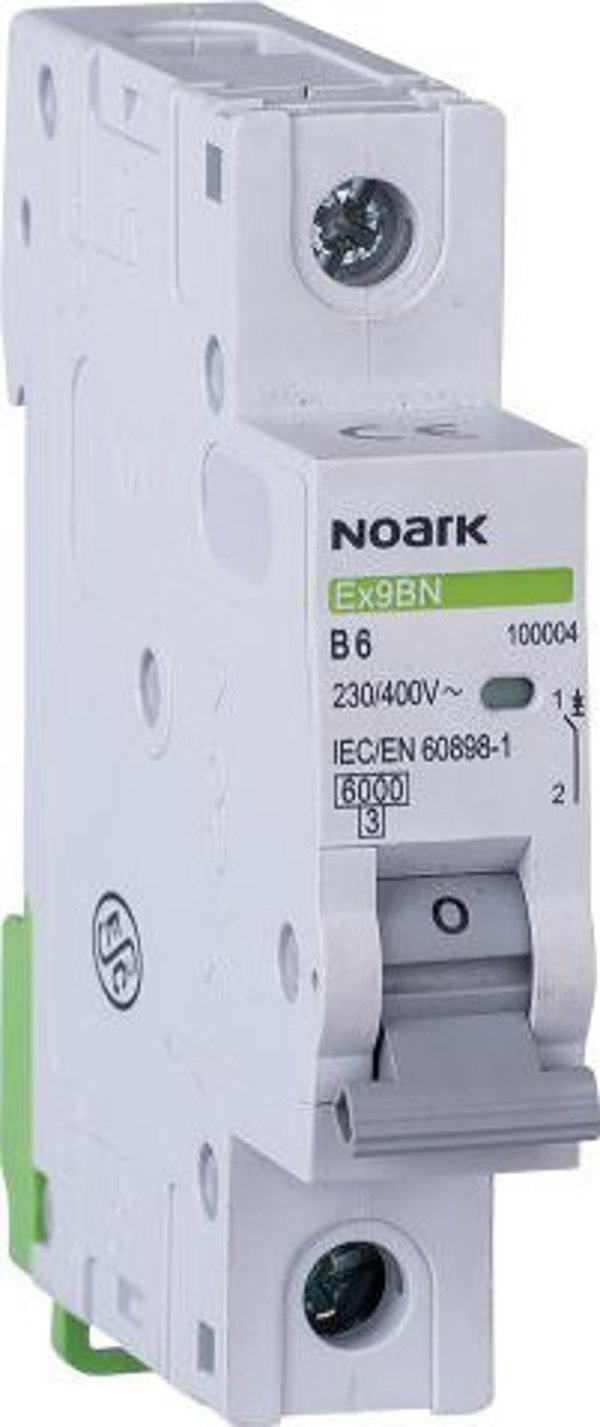 Noark Διακόπτης Υπερρεύματος Ex9Bn 1P C32, 6kA, 100101