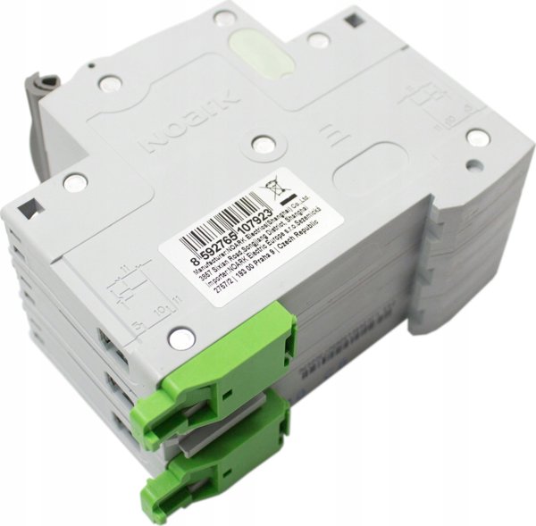 Noark Διακόπτης υπερεντάσεων 110748 6kA ΤΥΠΟΣ B 20A 3-BIEG EX9B40J 3P B20