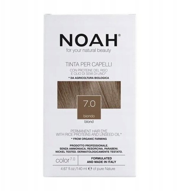 Noah Ilgalaikiai plaukų dažai Noah 7.0 Blond 140 ml