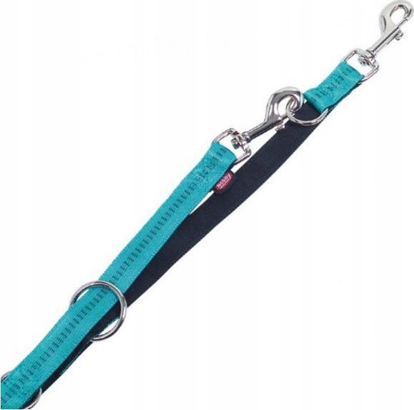 Nobby Soft Grip Οδηγός Σκύλου Reg Leash M-L, Νάιλον, Τυρκουάζ, 20mm/200cm