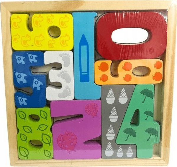 NoboKids Ξύλινο παζλ αριθμών 223 06867
