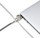 StarTech Κλειδαριά Ασφαλείας Noble Wedge για Laptop, 1.5m, Ασημί