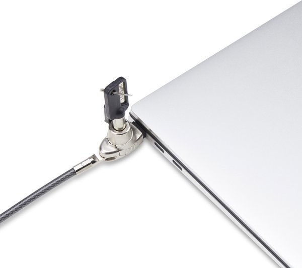 StarTech Κλειδαριά Ασφαλείας Noble Wedge για Laptop, 1.5m, Ασημί