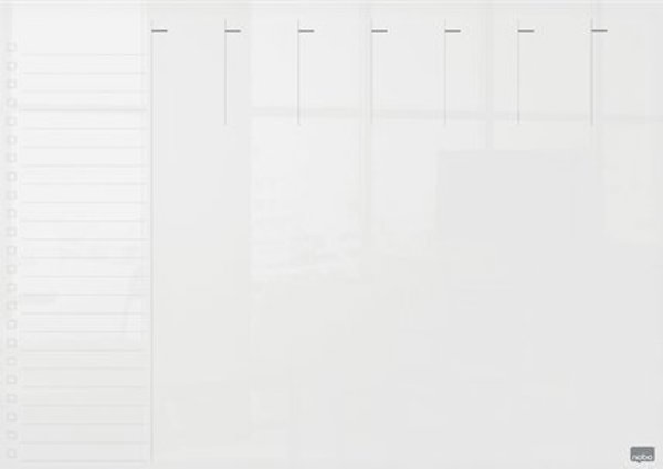 Nobo Ακρυλικό Εβδομαδιαίο Πλάνο Γραφείου, A3, 297x420mm - 1915615