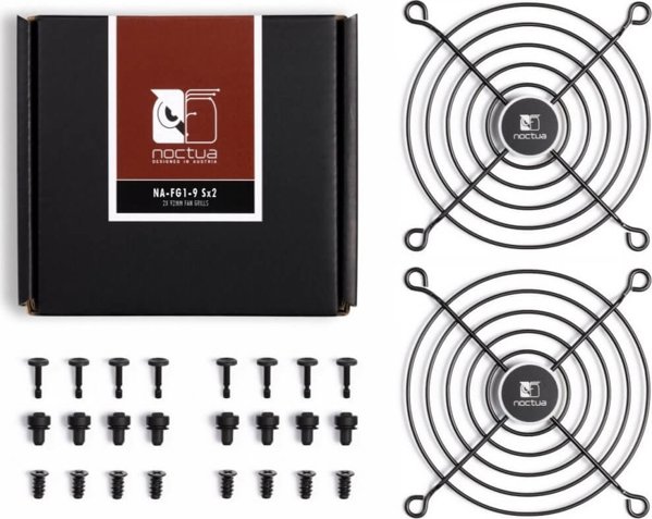 Noctua Noctua NA-FG1-9 Sx2 Lüftergitter 92 mm - schwarz
